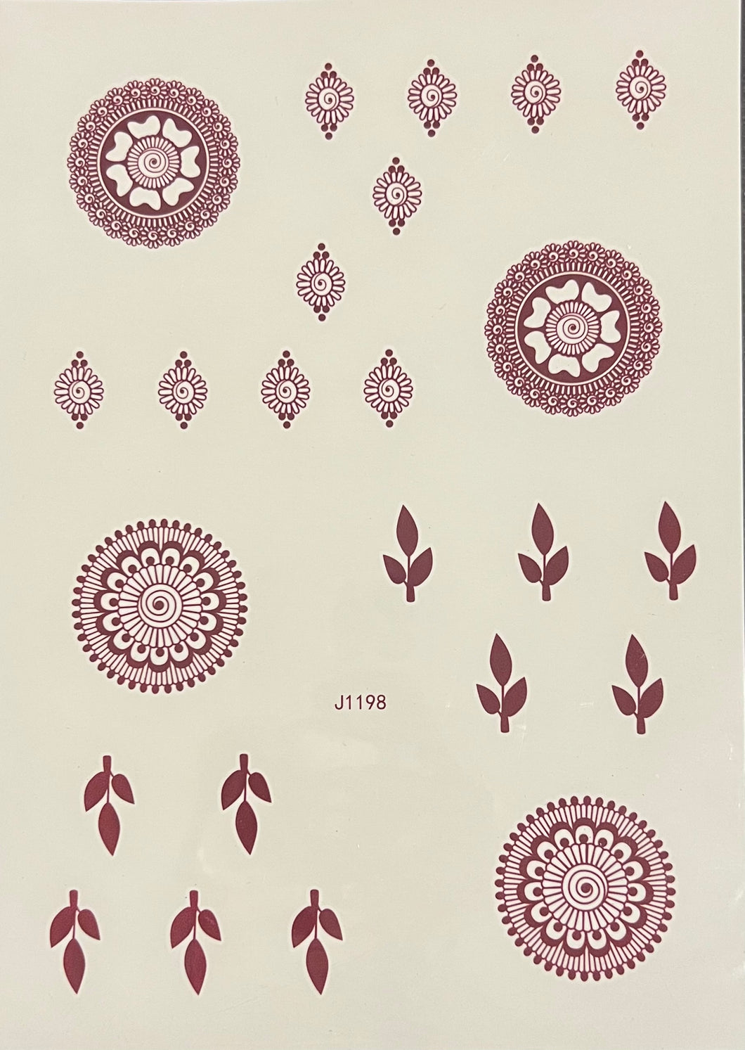 Sticker tattoo kids - mandala