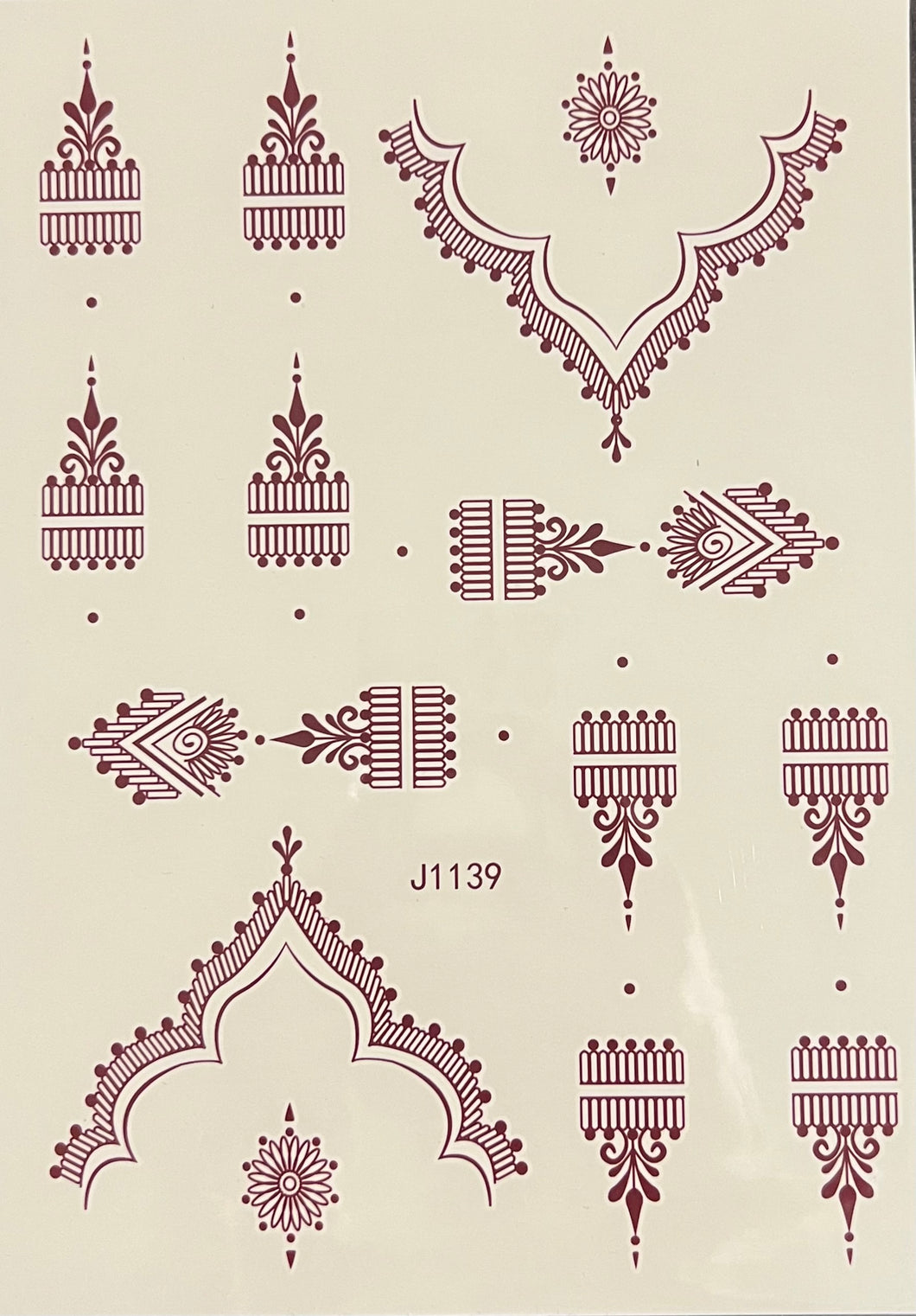 Sticker tattoo Sonya