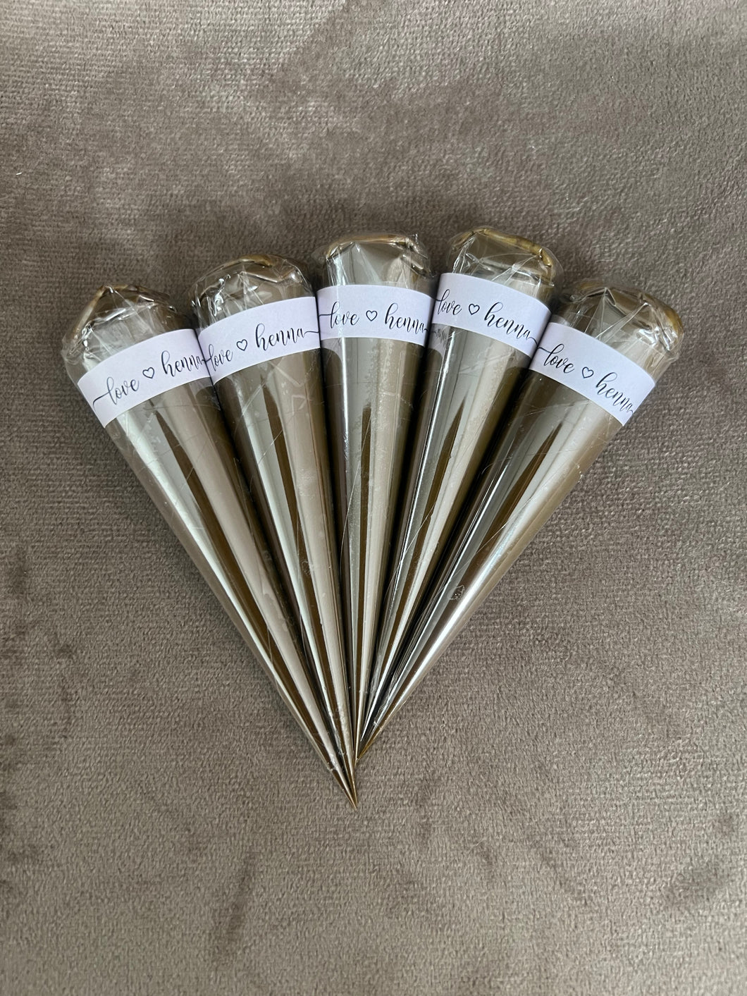Natural henna cones MEDIUM dicht (20g)