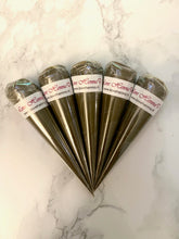 Afbeelding in Gallery-weergave laden, Natural henna cones - LARGE (5x30g)
