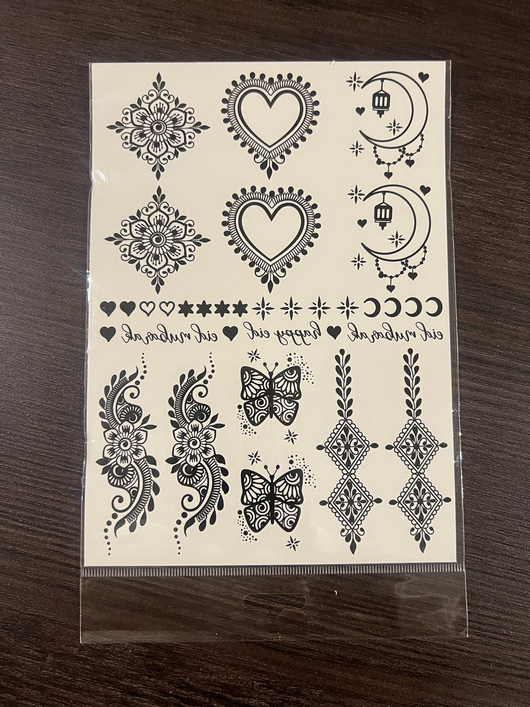 Sticker tattoo kids
